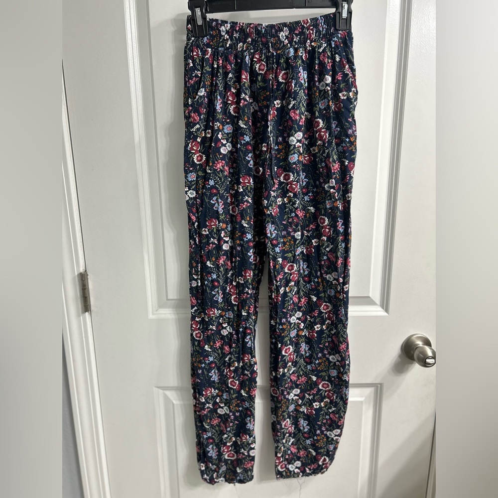 Floral Print Pants